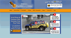 Desktop Screenshot of etrafficlaw.com